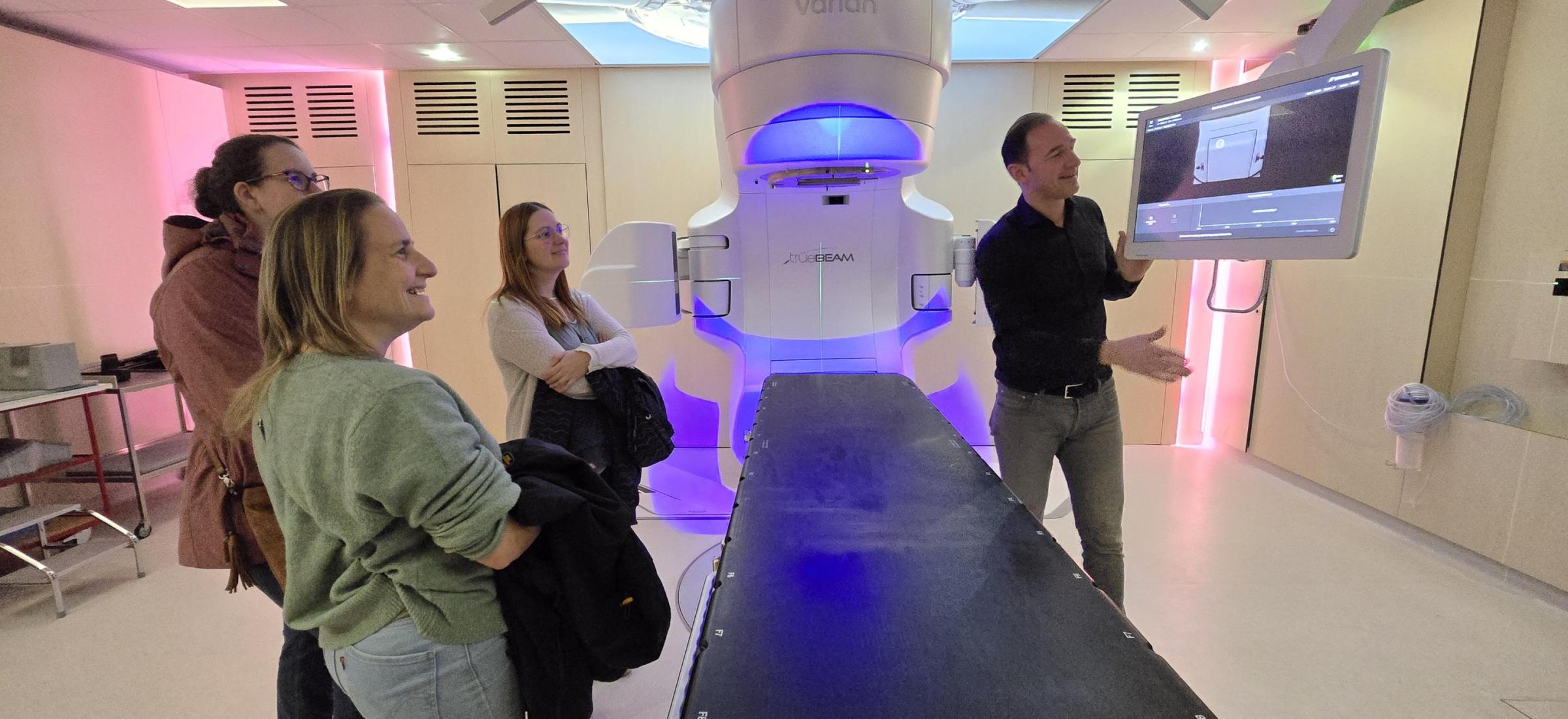 Bezoek radiotherapie UZ Brussel