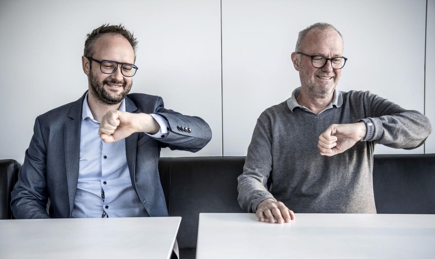 2020-Ignace Glorieux_Joeri Minnen.jpg Portret van Ignace Glorieux & Joeri Minnen VUB entrepreneurs and spin-off portfolio