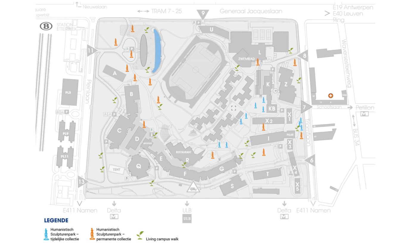 2022_Living Campus Walk_Overzichtskaart_Etterbeek_VUB 2022_Living Campus Walk_Overzichtskaart_Etterbeek_VUB