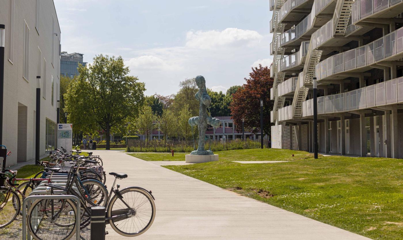 2022_Fietsenstalling_Gebouw I_VUB_Etterbeek