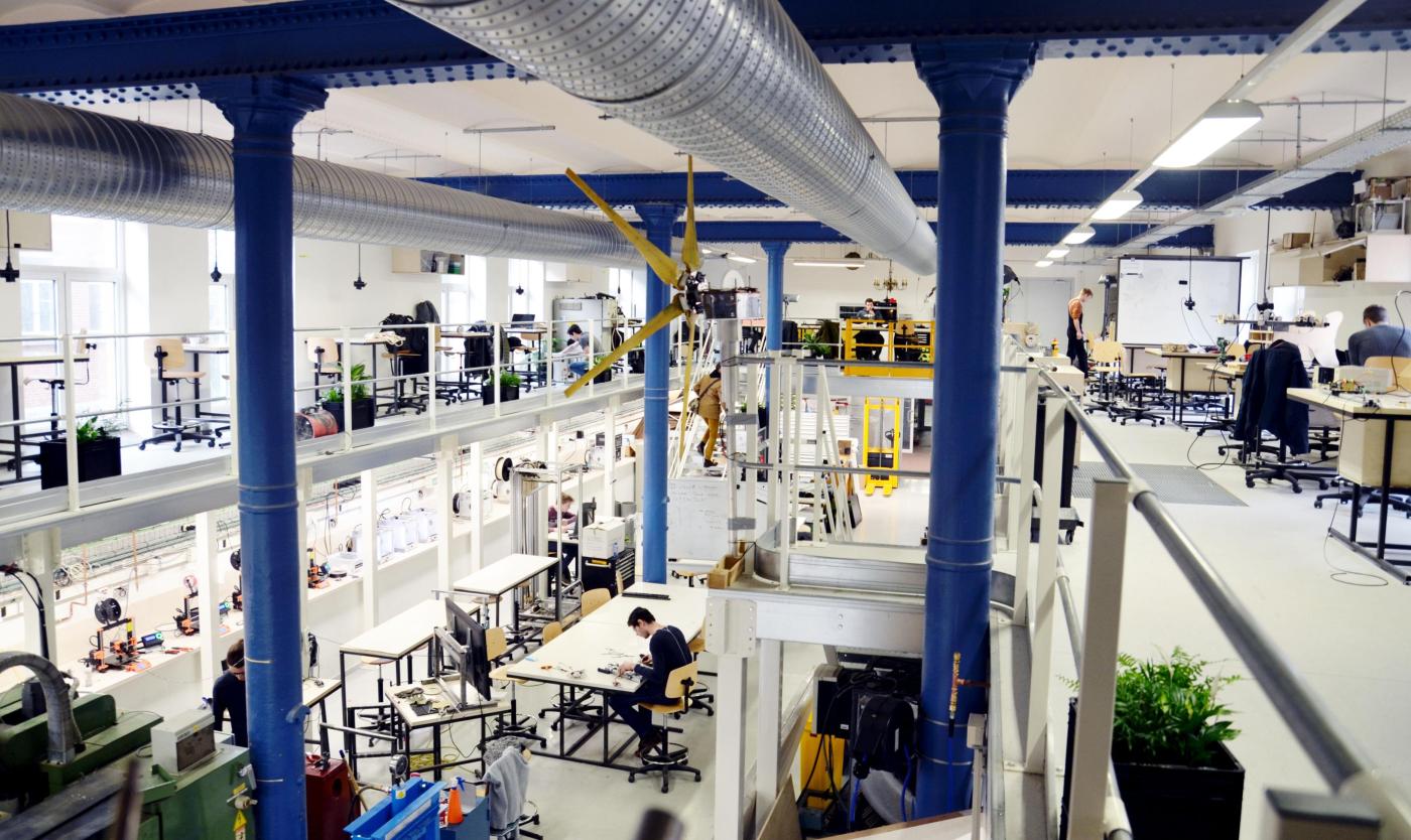 2022_Ruimtelijk zicht FabLab_VUB 2022_Ruimtelijk zicht FabLab_VUB