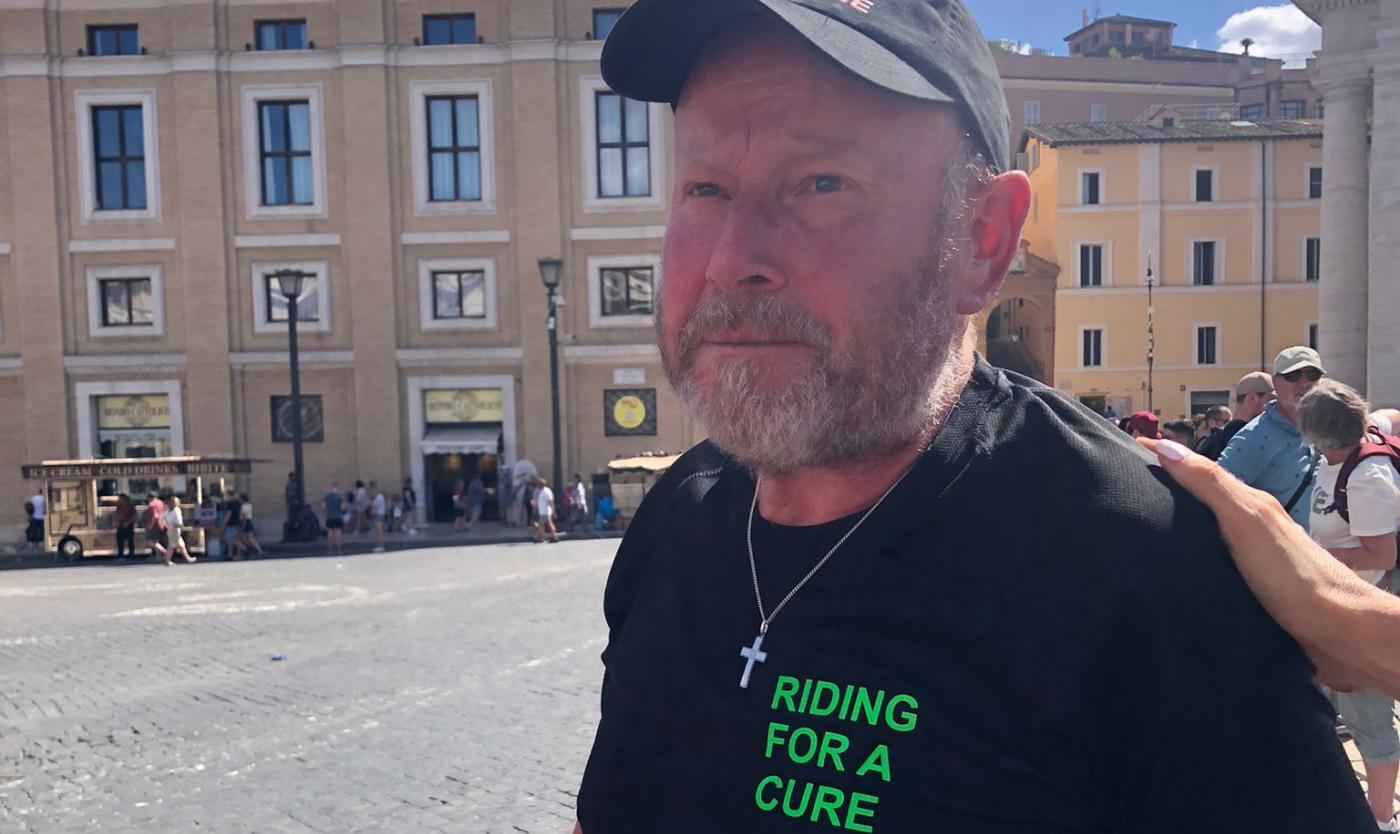 CyclingAgainstDuchenne 2022_CyclingAgainstDuchenne_man_fiets_Rome