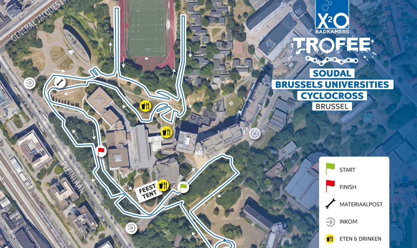 Parcours Soudal Brussels Universities Cyclocross 2023
