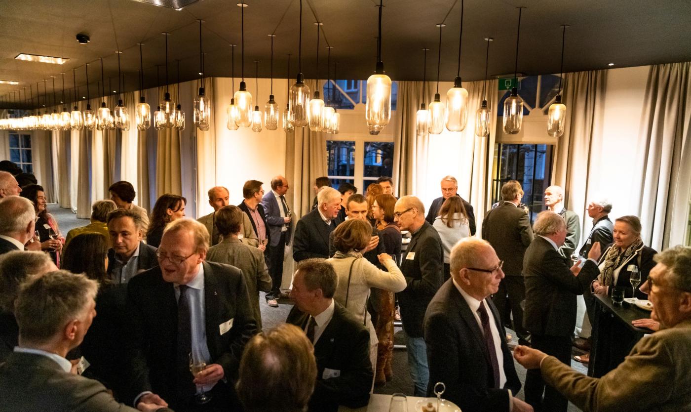 Fellowship networking event in De Warande Brussel Fellowship Networking Cocktail