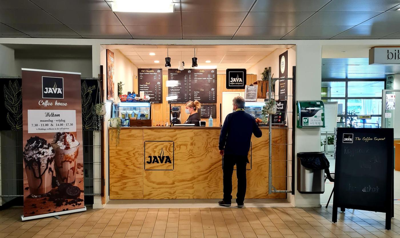 De Java_Coffee_Corner van studentenrestaurant_Jette_ 2023_Studentenrestaurant_Jette_Java_Coffee_Corner