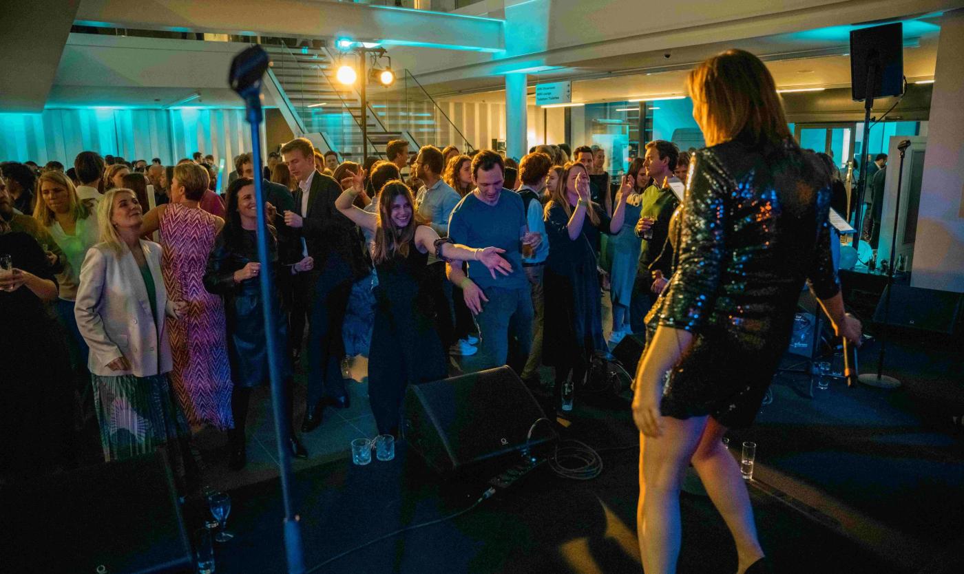 Afsluiting Medische Wereld met muziek