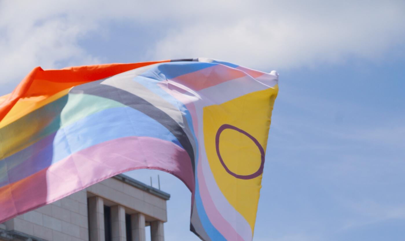 Pride ULB VUB Bezoekster