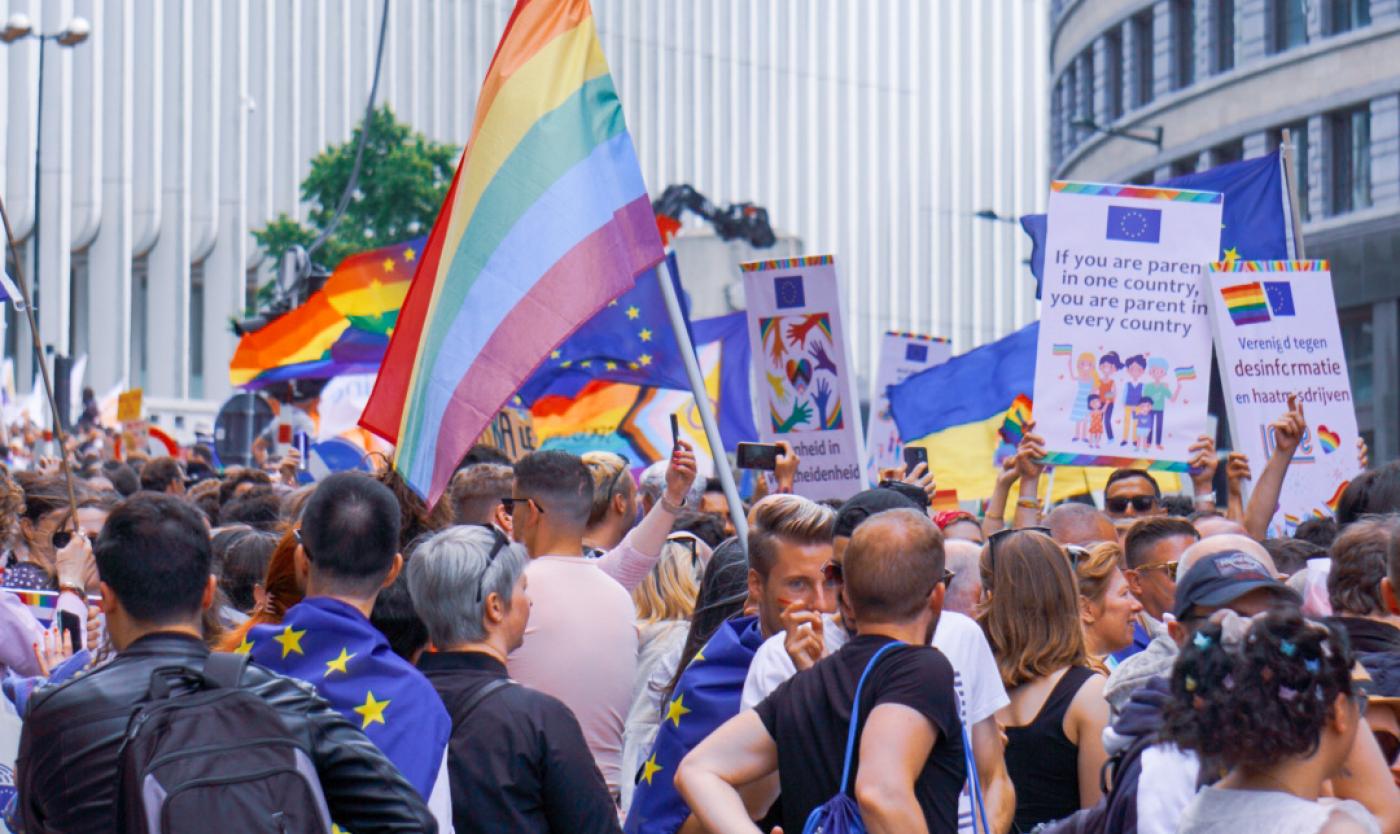 Pride ULB VUB Vlag