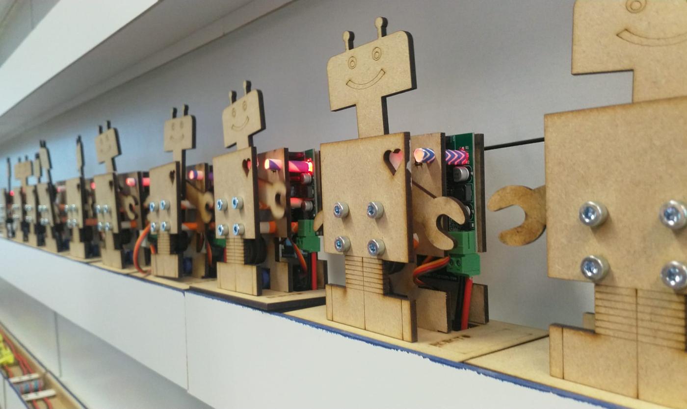 Robotjes op Nerdland Robotjes op Nerdland