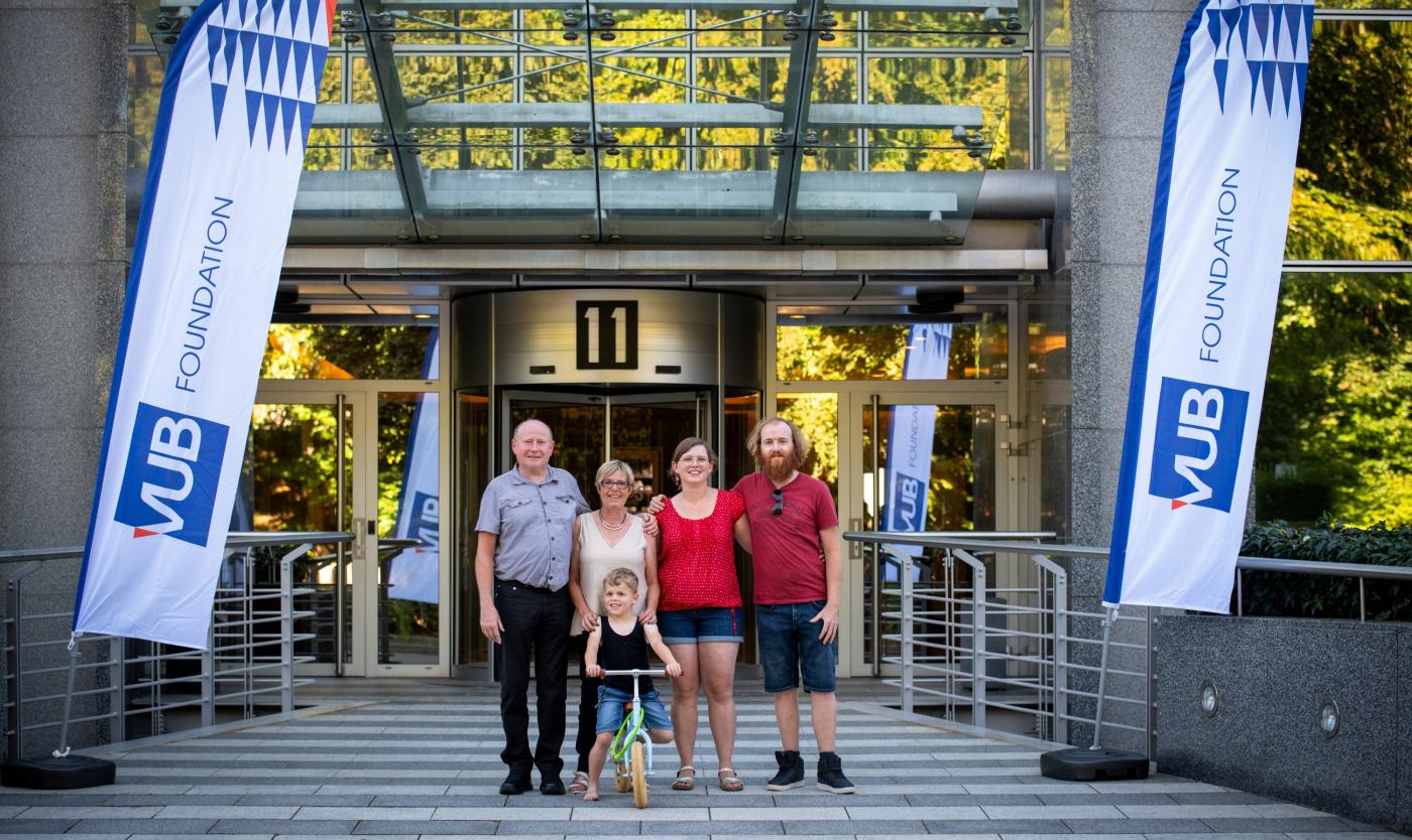 Familie met duchenne-patient