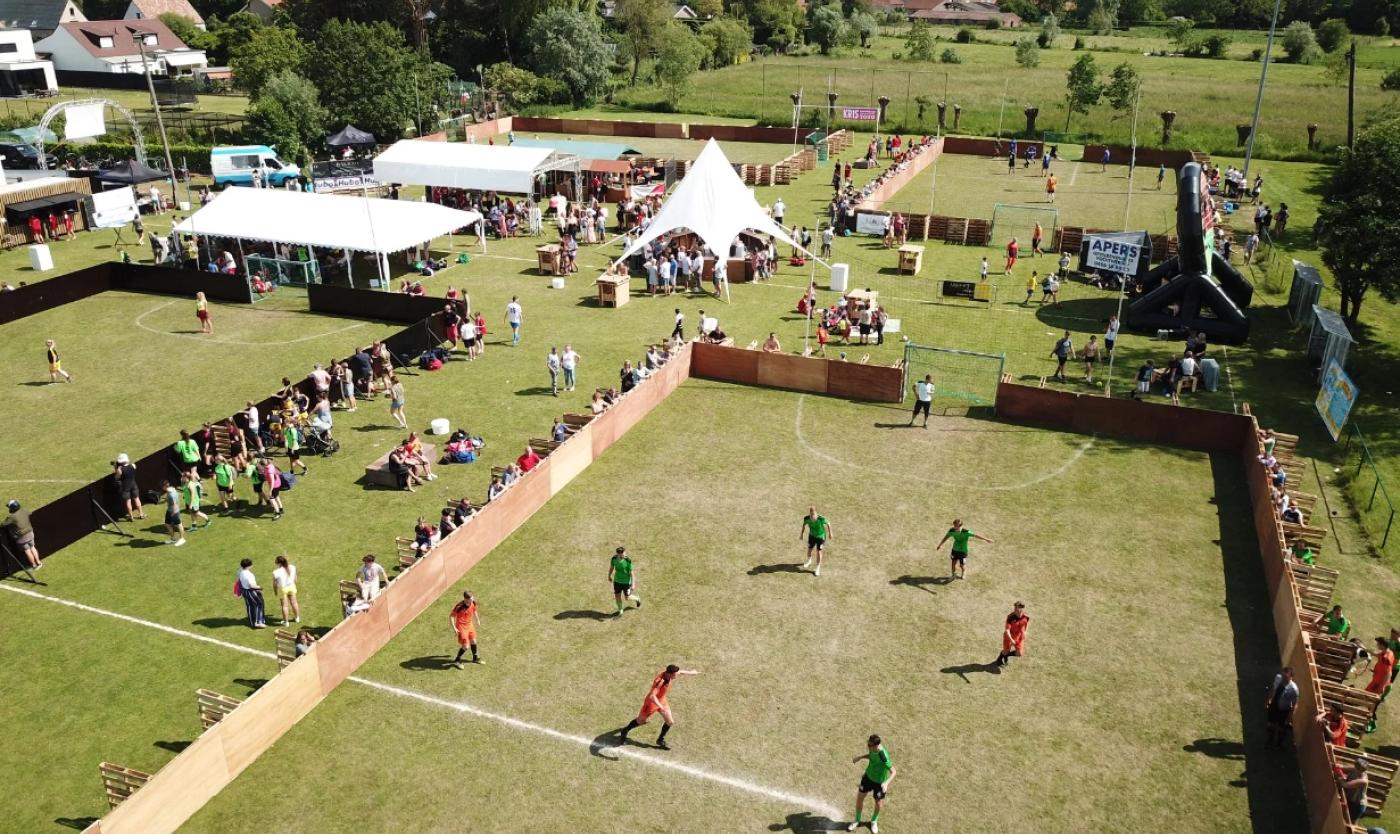 Voetbaltoernooi in Hamme