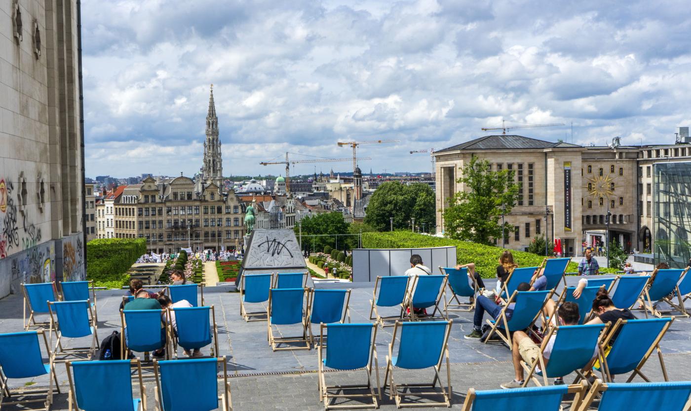 Mont des Arts - Kunstberg Brussels Mont des Arts - Kunstberg