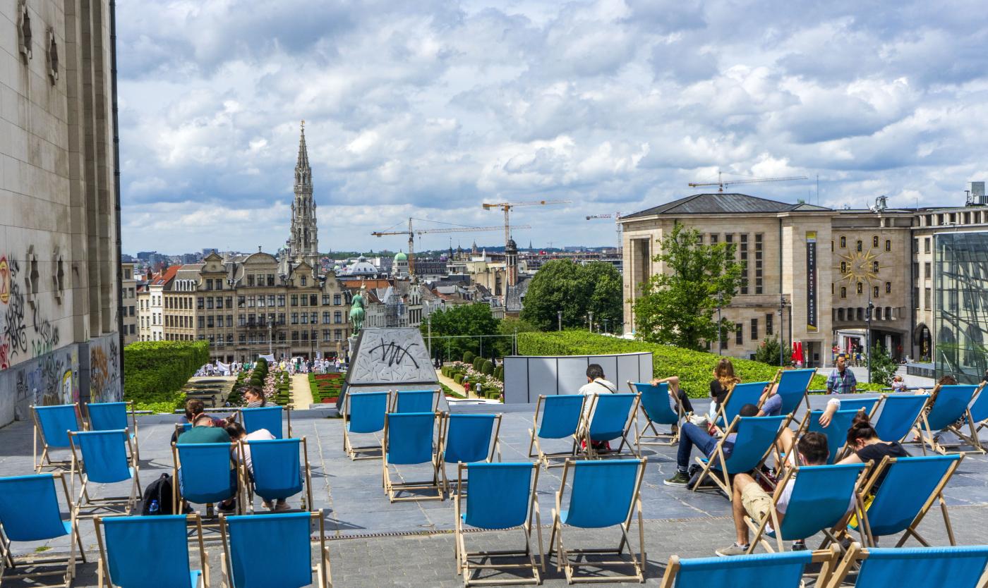 Brussels Mont des Arts - Kunstberg