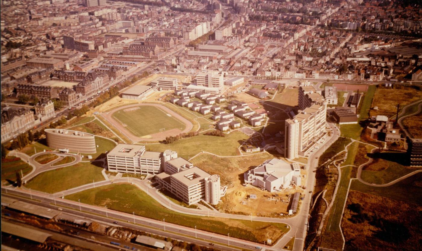 VUB campus Etterbeek vroeger