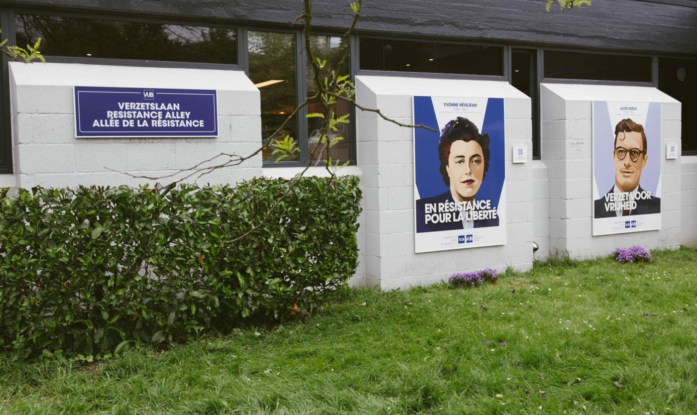 Verzetslaan VUB Verzetslaan VUB