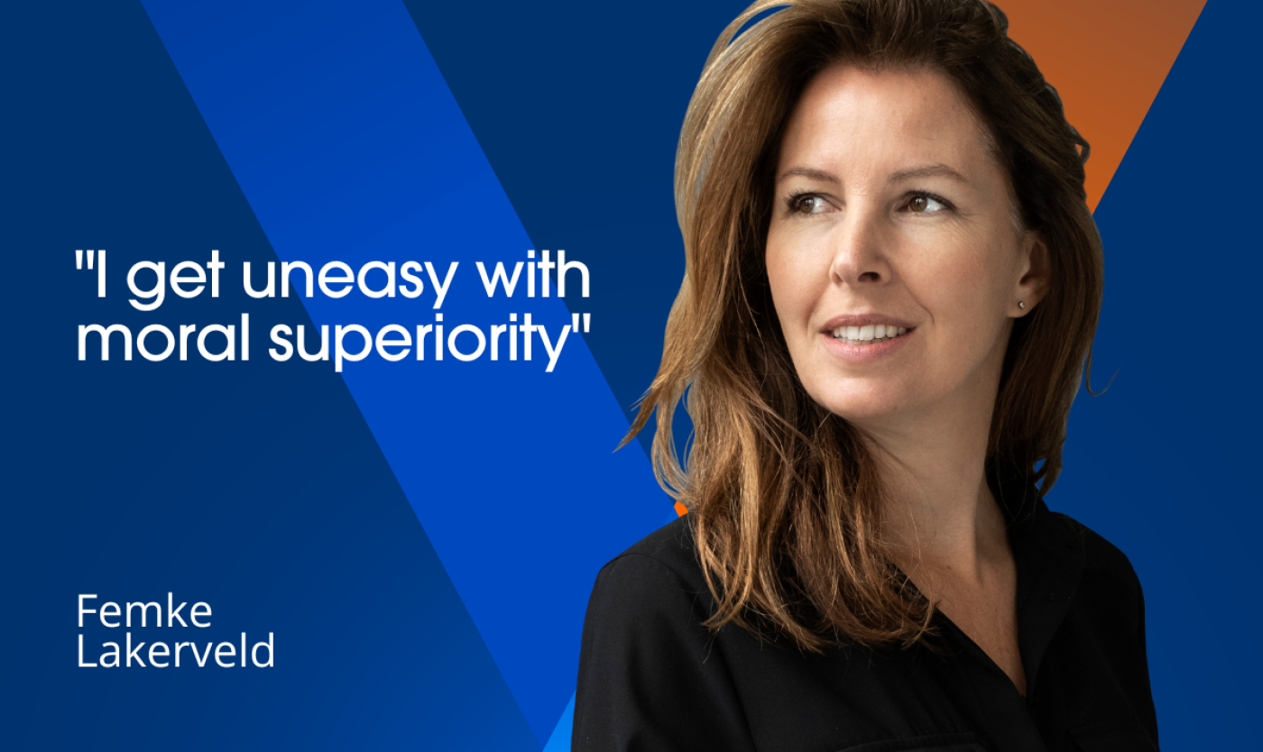 Engelse vertaling van de quote van Femke lakerveld