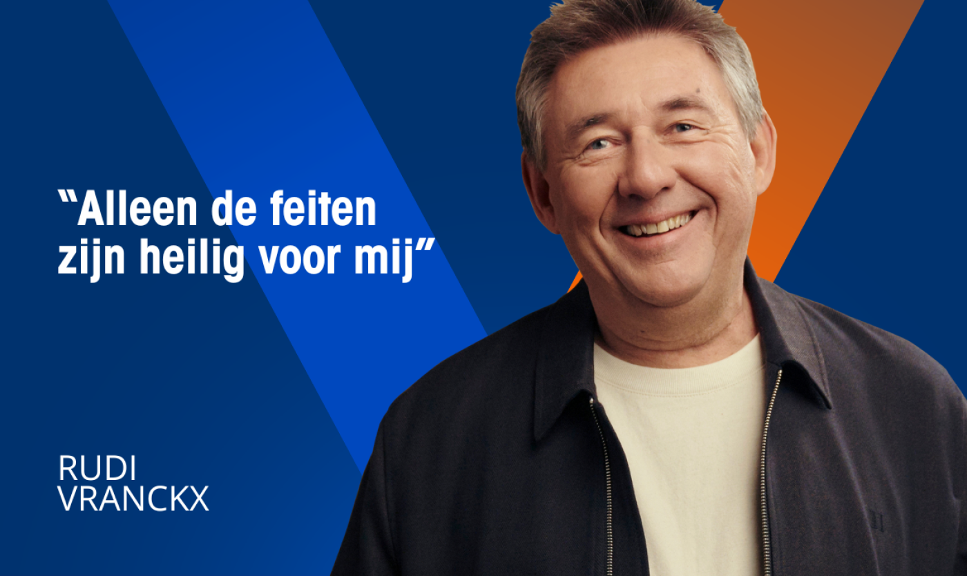 Quote door Rudi Vranckx voor Feest van de Vrije Geest