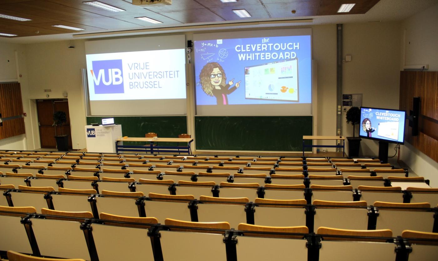 Auditorium 0.03 in gebouw D op de Main Campus