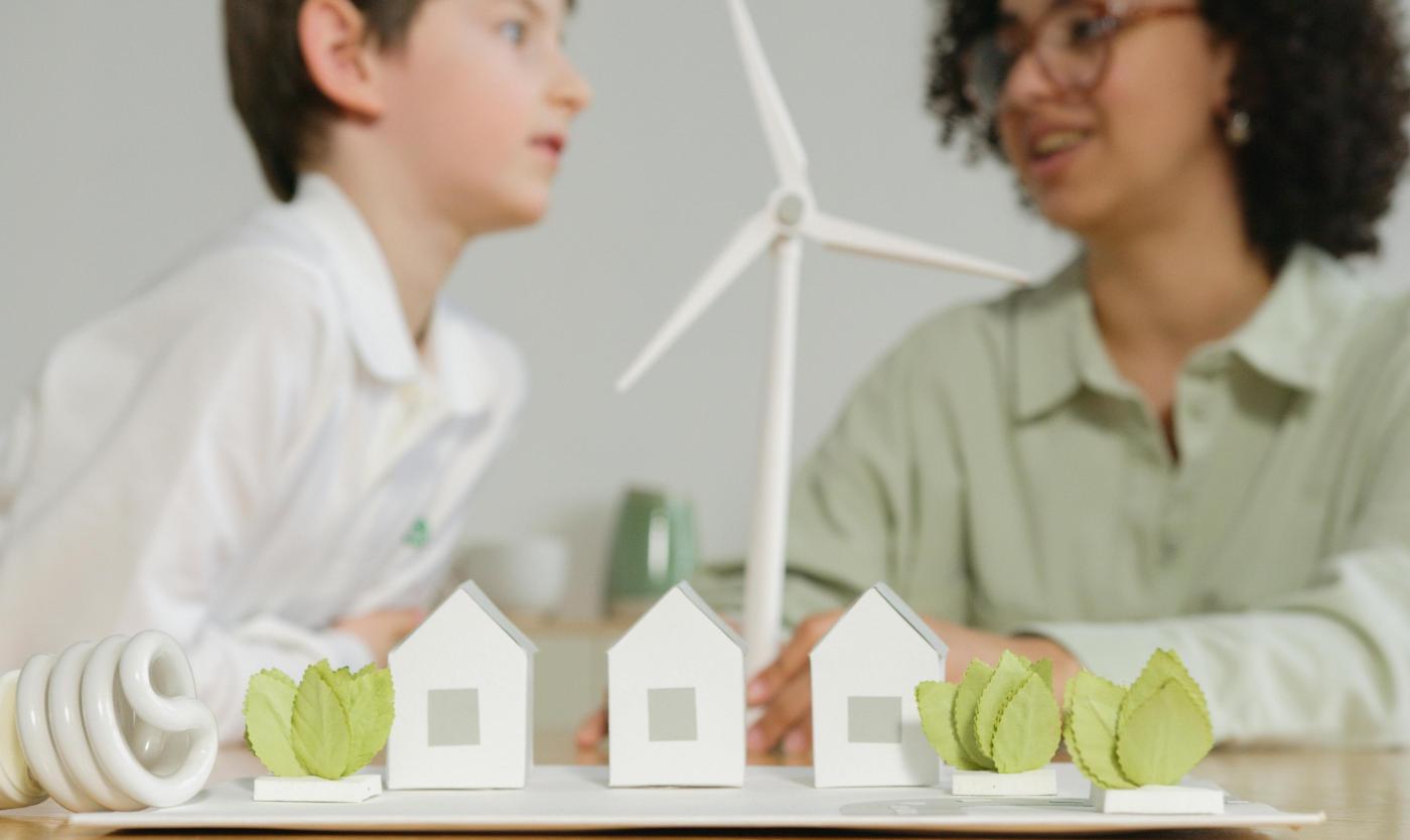 Miniatuur project groene energie