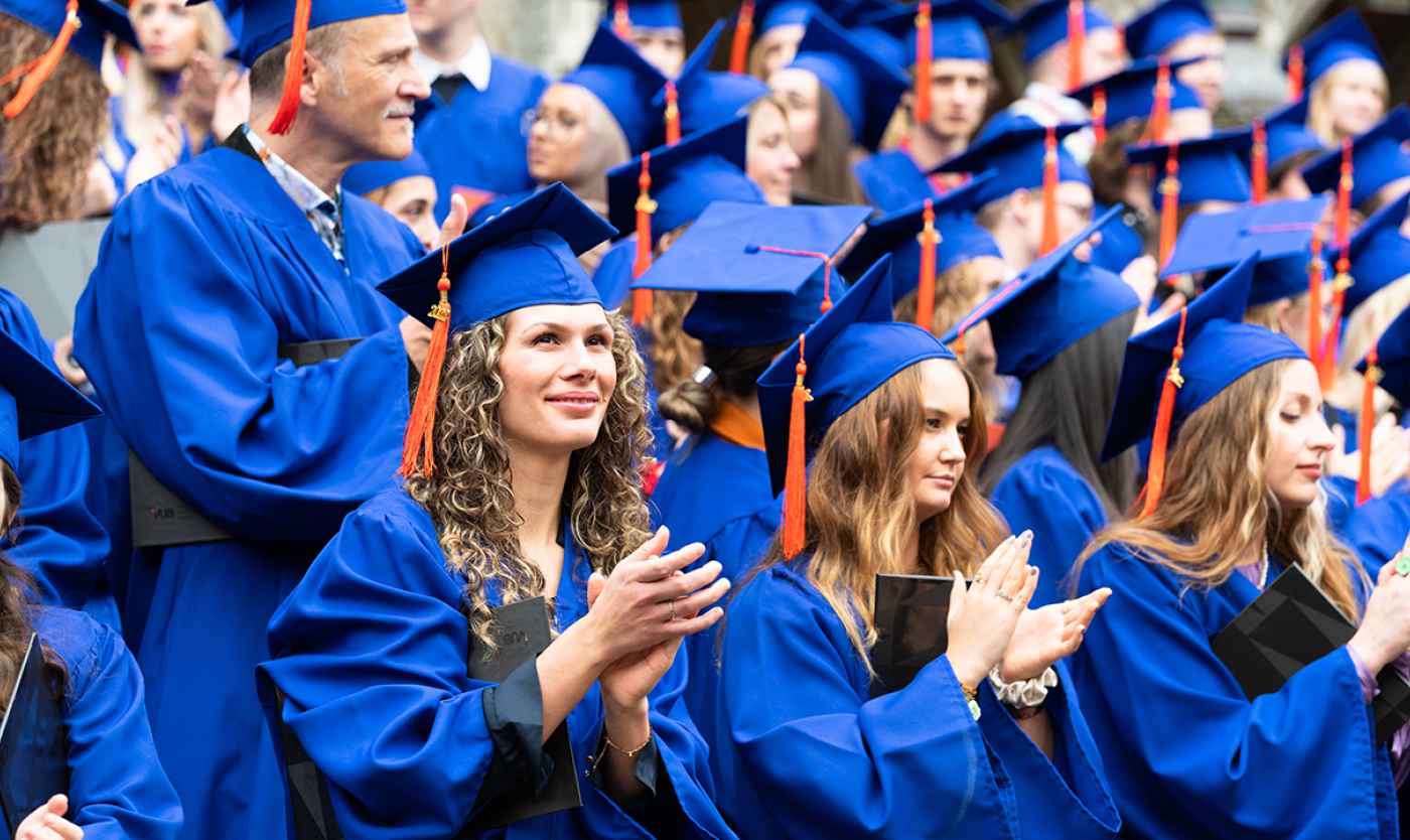 Afstudeerceremonie VUB