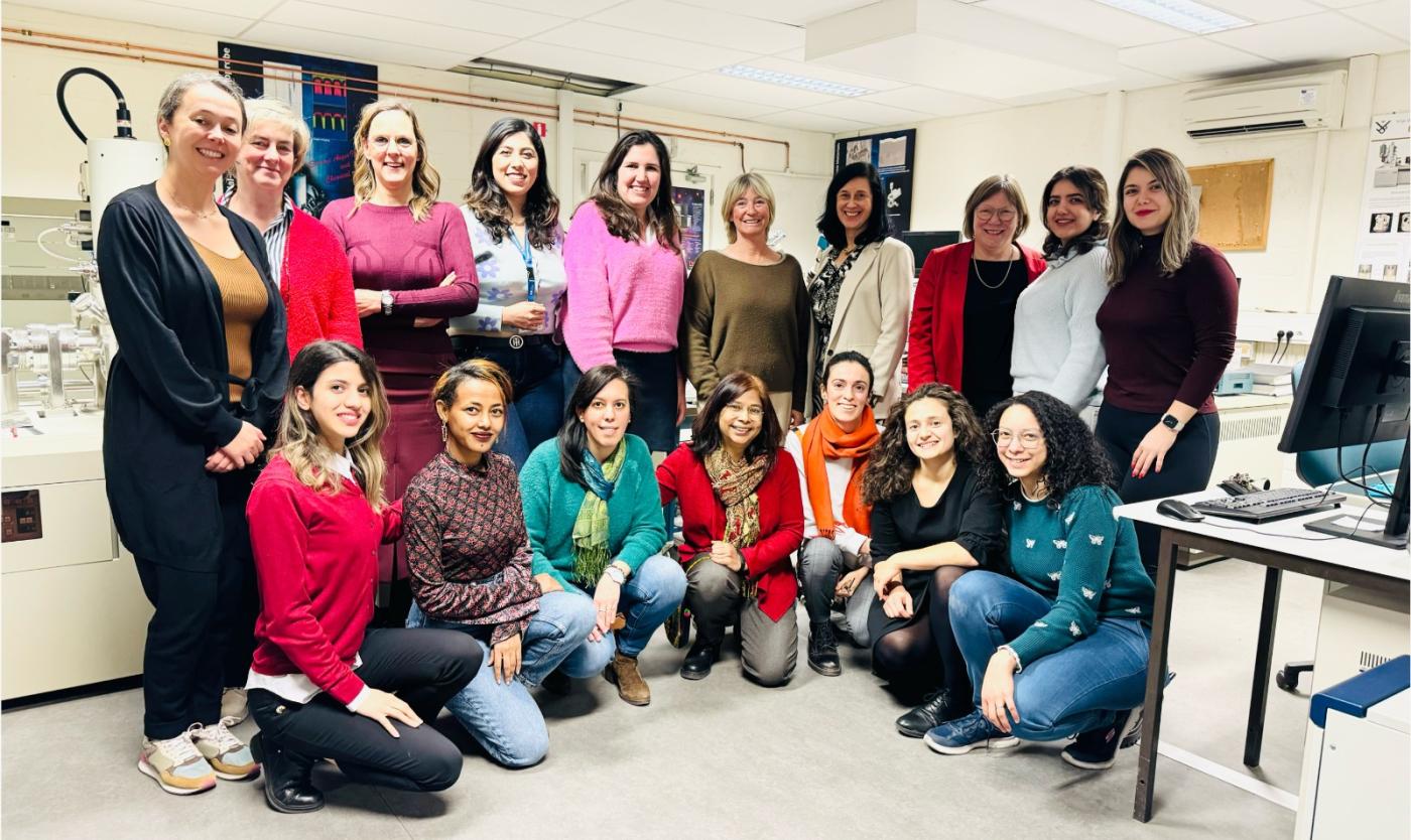 Power ladies van de faculteit Ingenieurswetenschappen