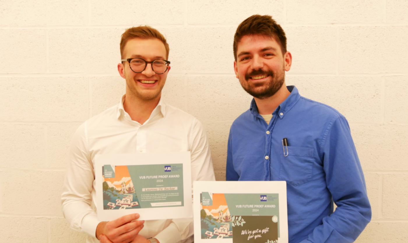 Laurens De Backer en Jonas Görgen