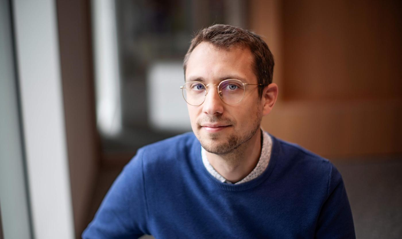 Bruno Leclercq, directeur van de Dienst Bibliotheken en Wetenschappelijke Informatie aan de ULB