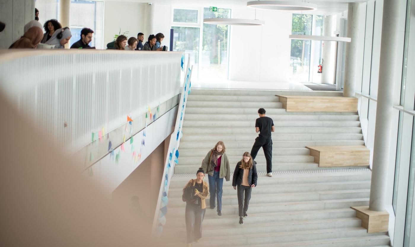 Studenten in het LIC