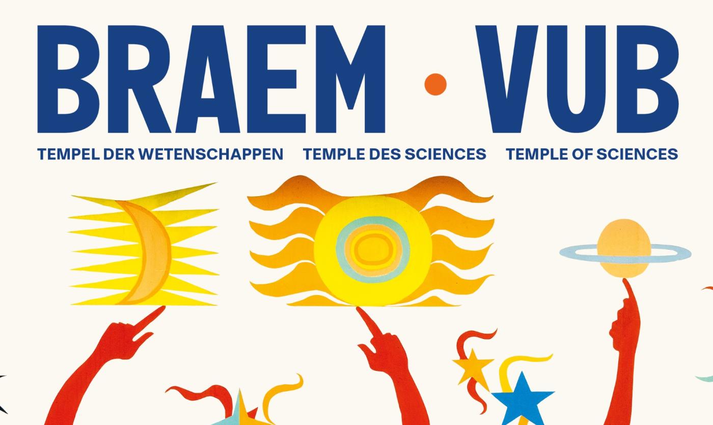 Boekcover 'Braem VUB: Tempel der wetenschappen' Boekcover 'Braem VUB: Tempel der wetenschappen'