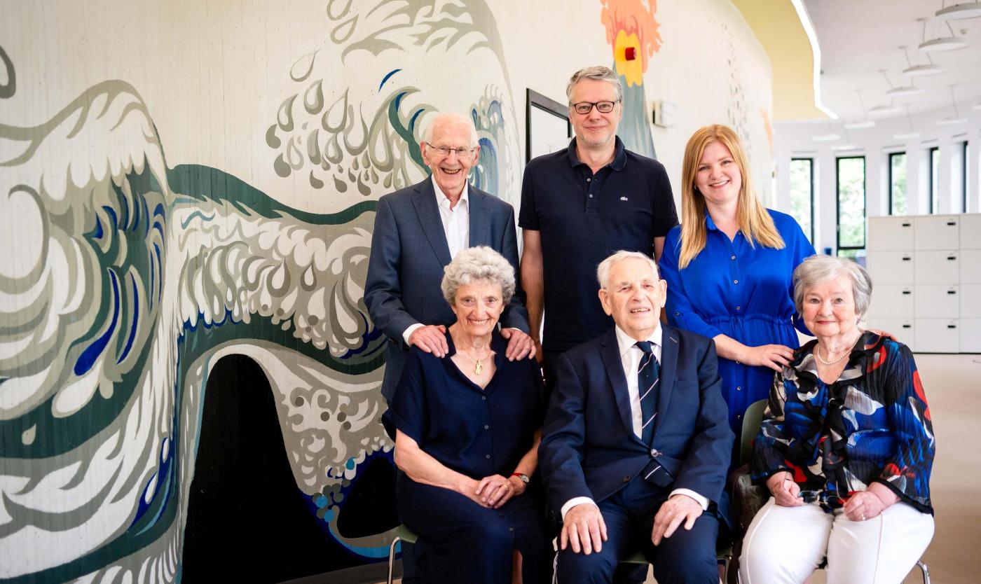 De VUB legendes in het Braemgebouw