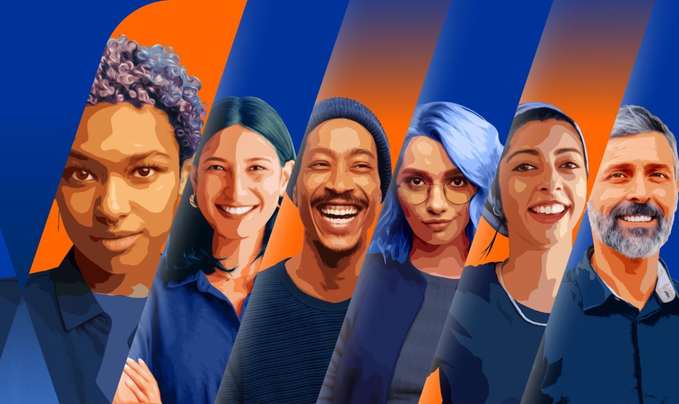 Vrij denken. Overal. (campagnebeeld)