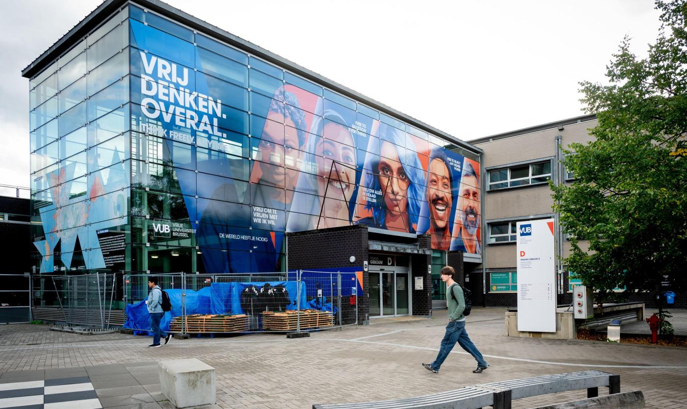Vrij denken. Overal. (campagnebeeld) Vrij denken. Overal. (campagnebeeld)