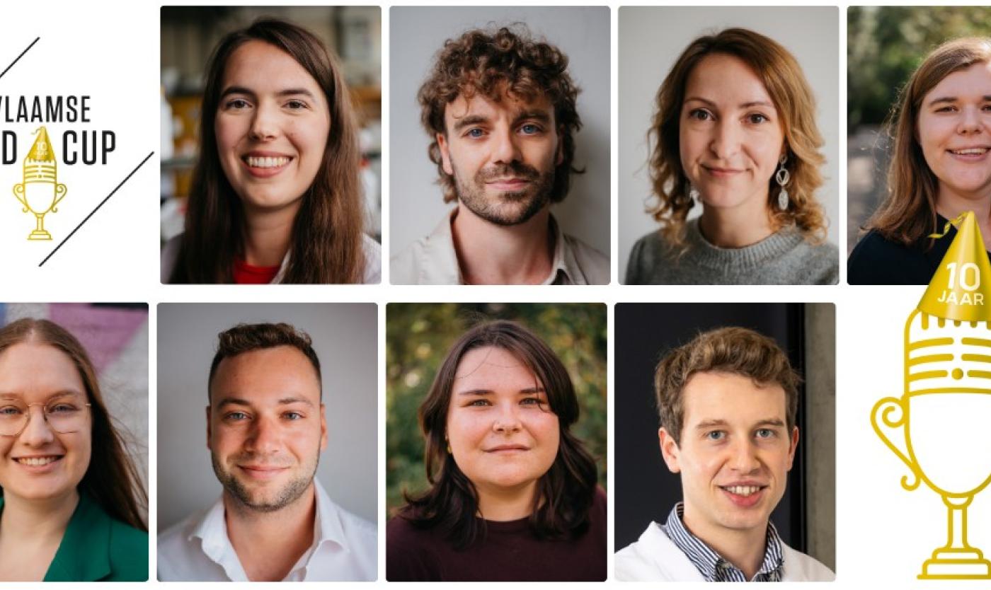 Vier VUB’ers dingen mee naar felbegeerde Vlaamse PhD Cup 2025