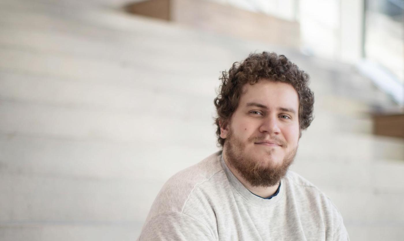 Voorzitter Studentenraad sinds academiejaar 2025-2026 Leon Bauweraerts