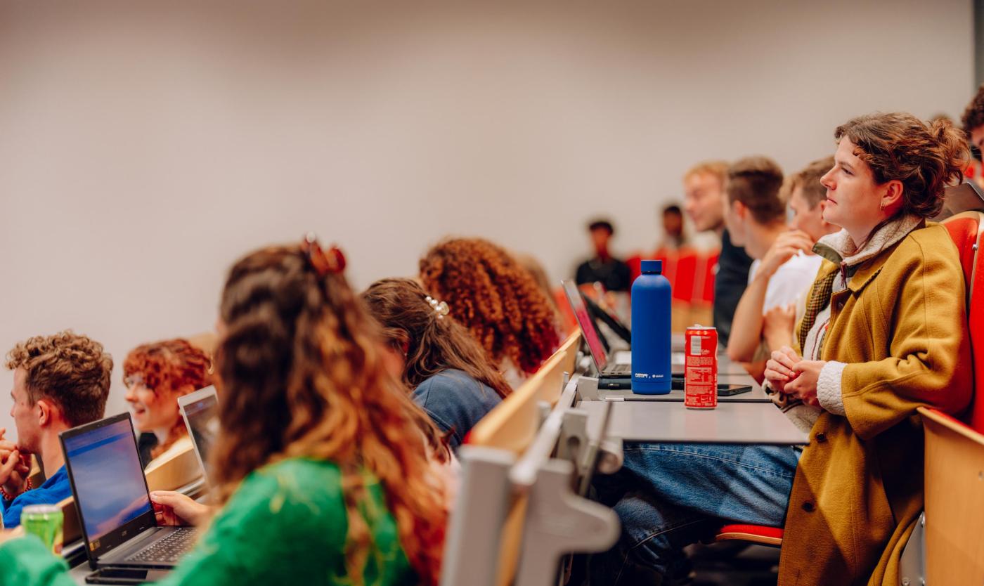 studenten in campus Jette