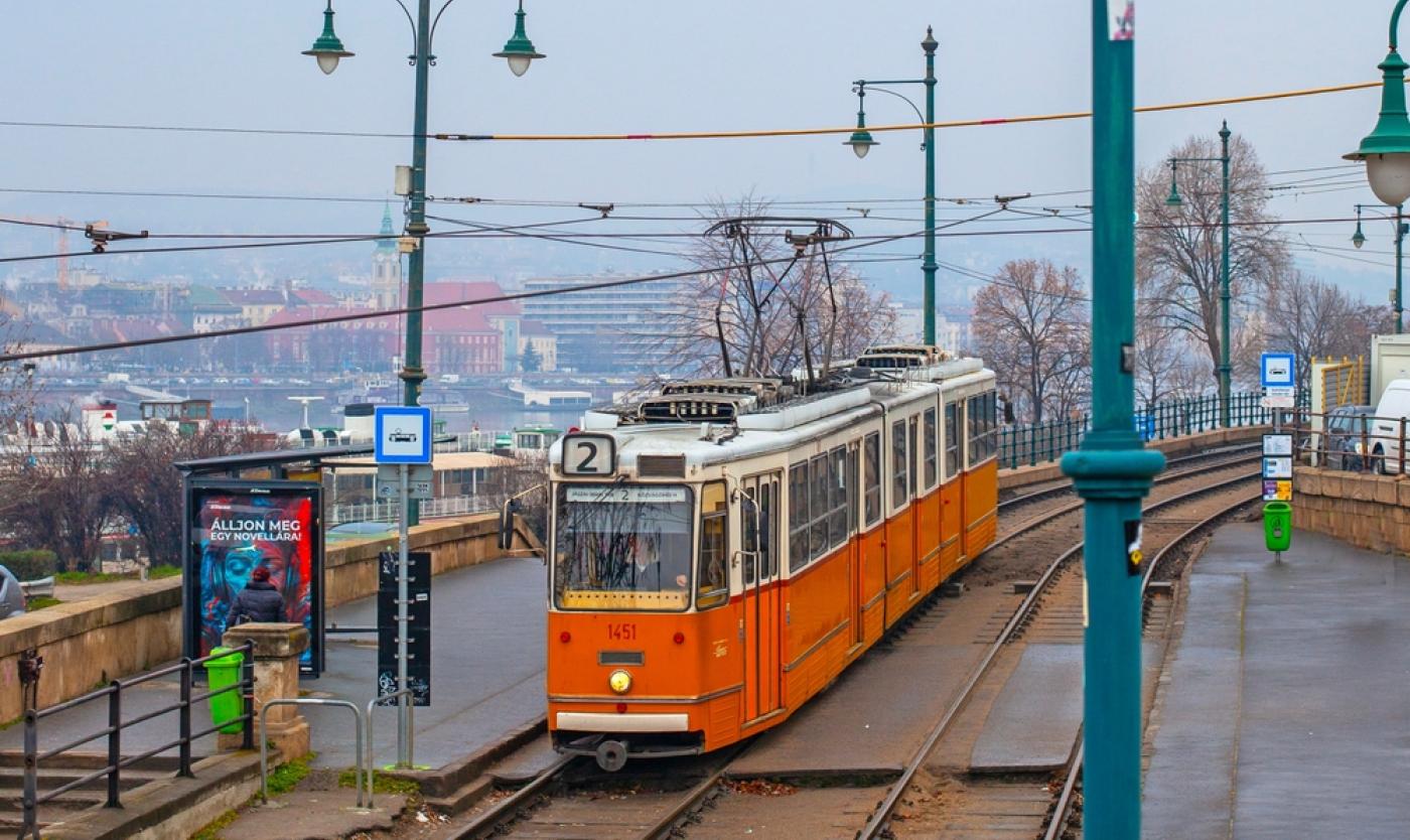  Tram in Boedapest