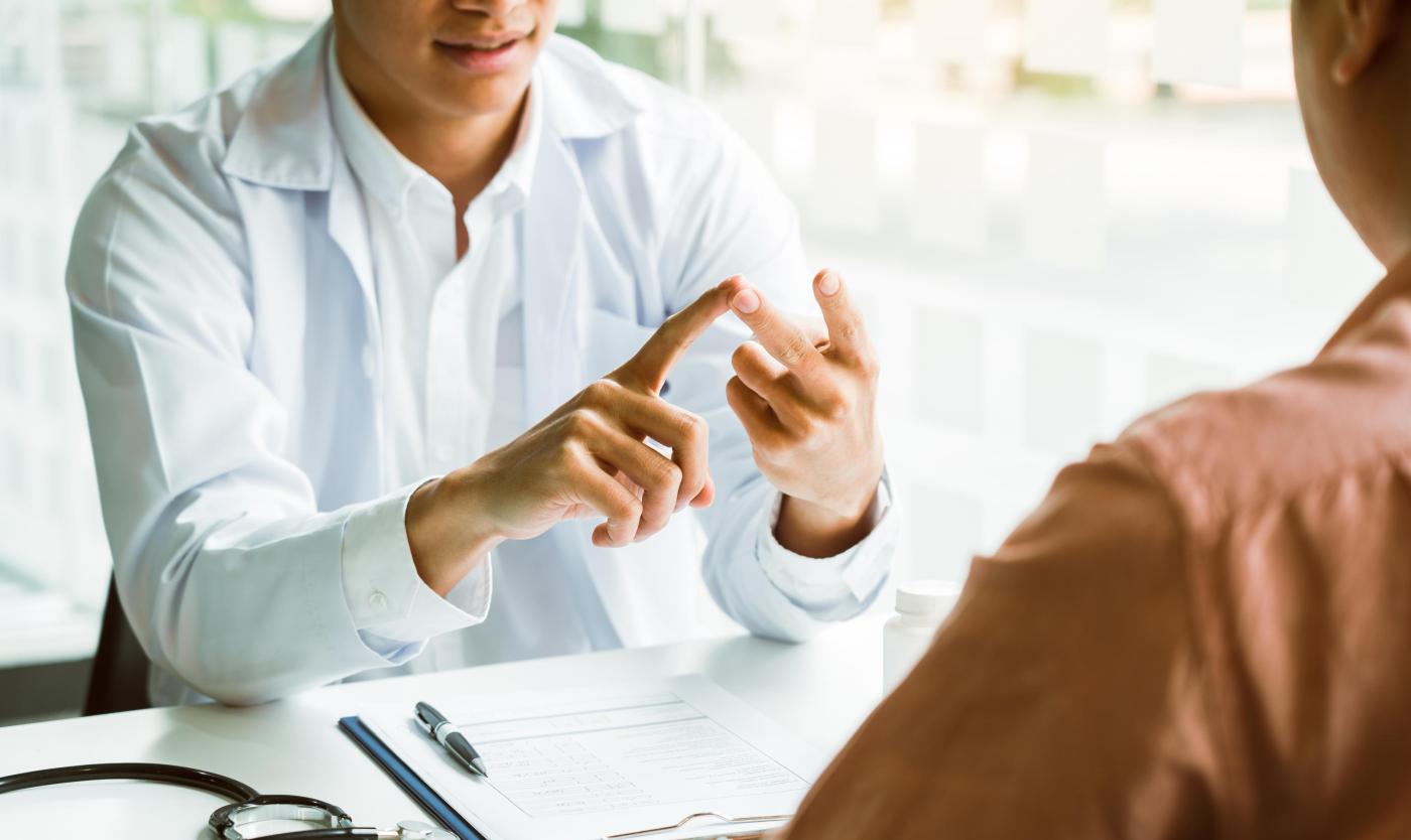 Dokter stelt diagnose