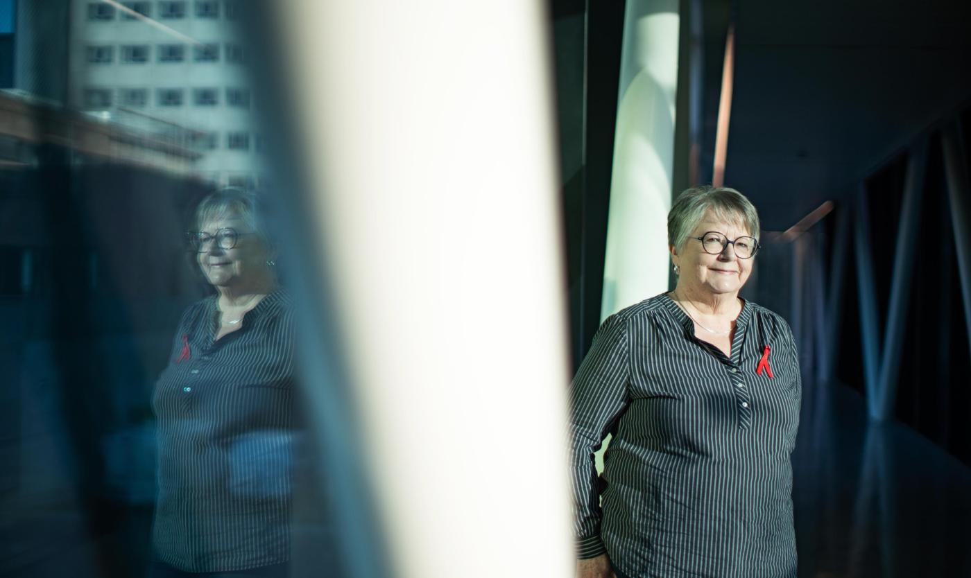 Nadine leeft al bijna 15 jaar met hiv