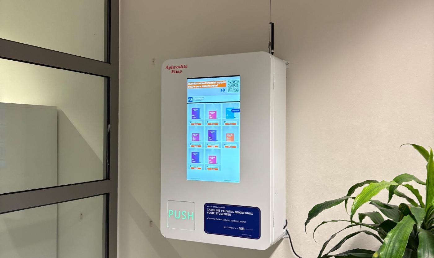 Automaat menstruatieproducten