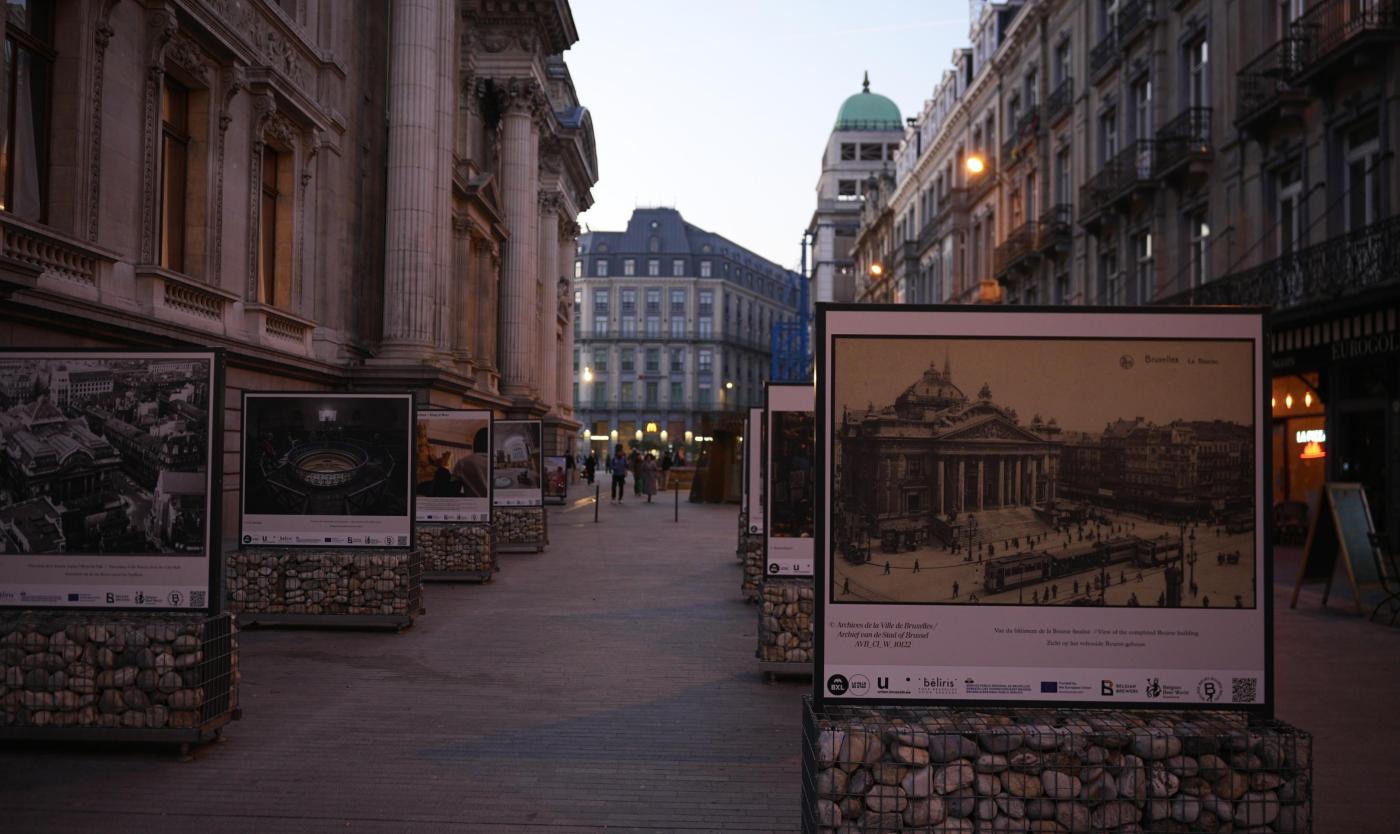 Expo in centrum Brussel