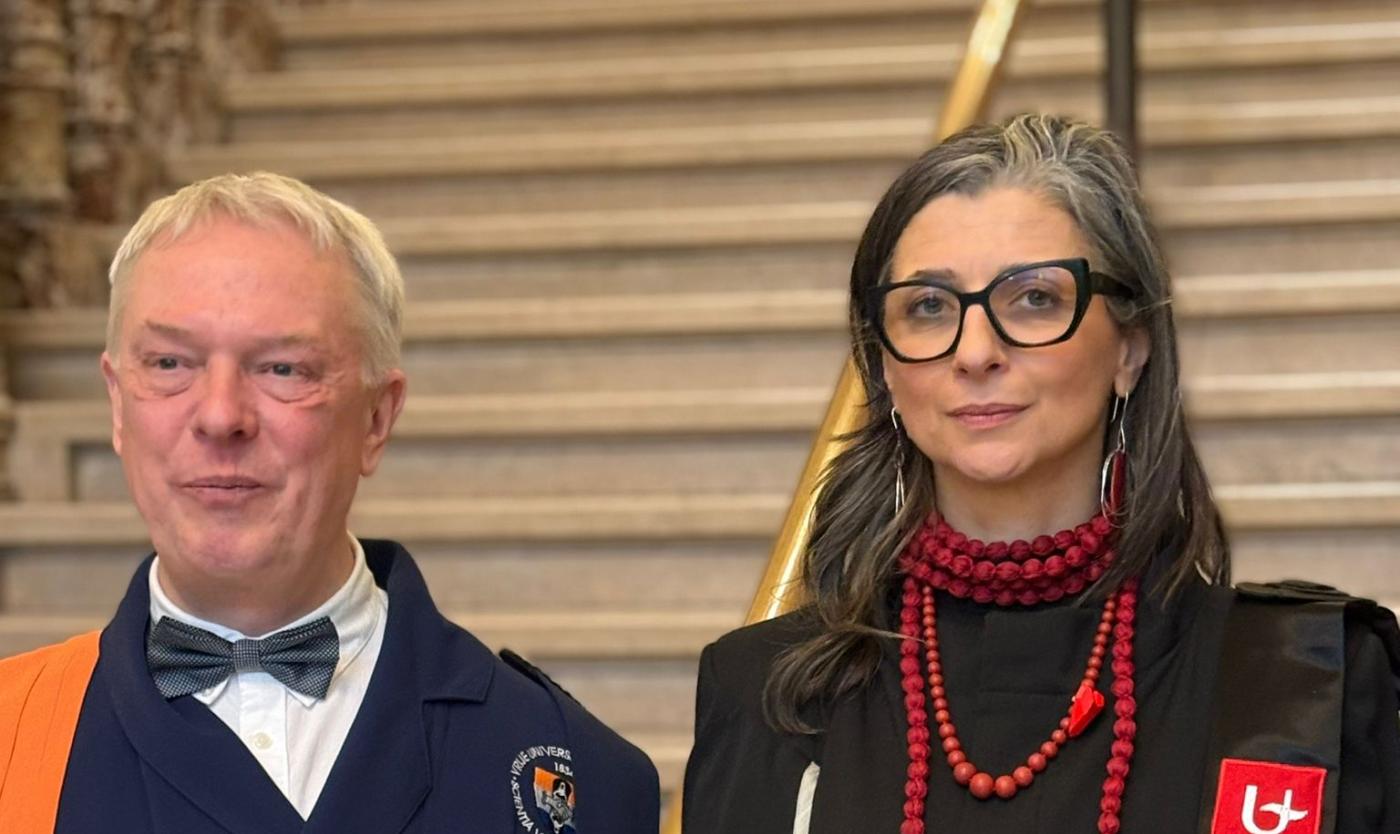 Jan Danckaert en Francesca Albanese