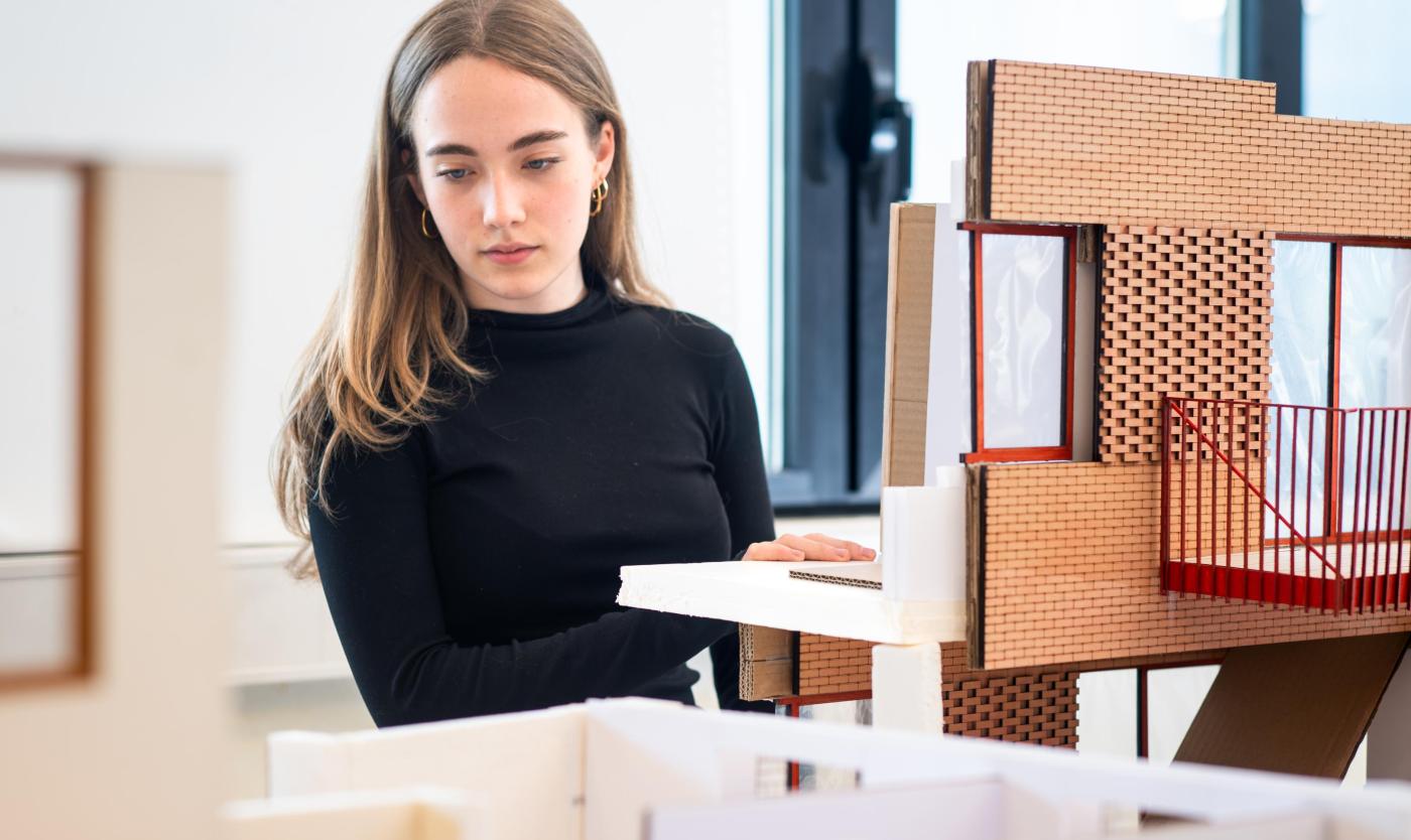 Jozefien Architectuur student Horst