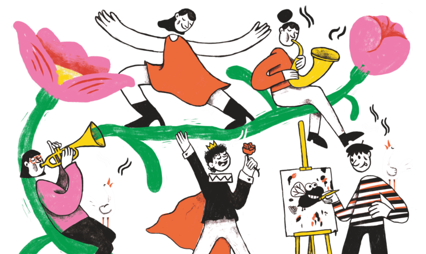 Kunstendag voor Kinderen tekening