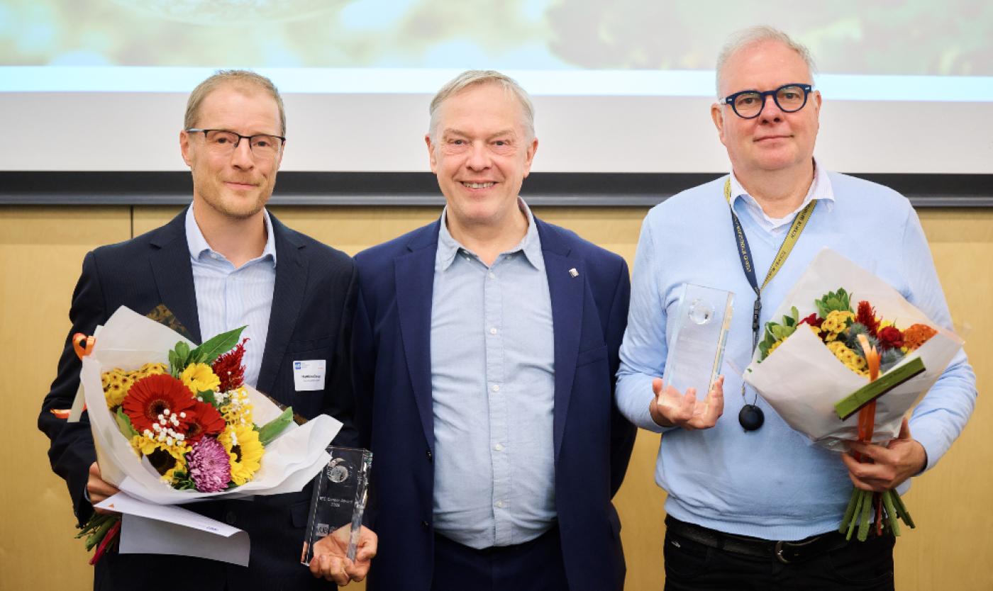 laureates with rector