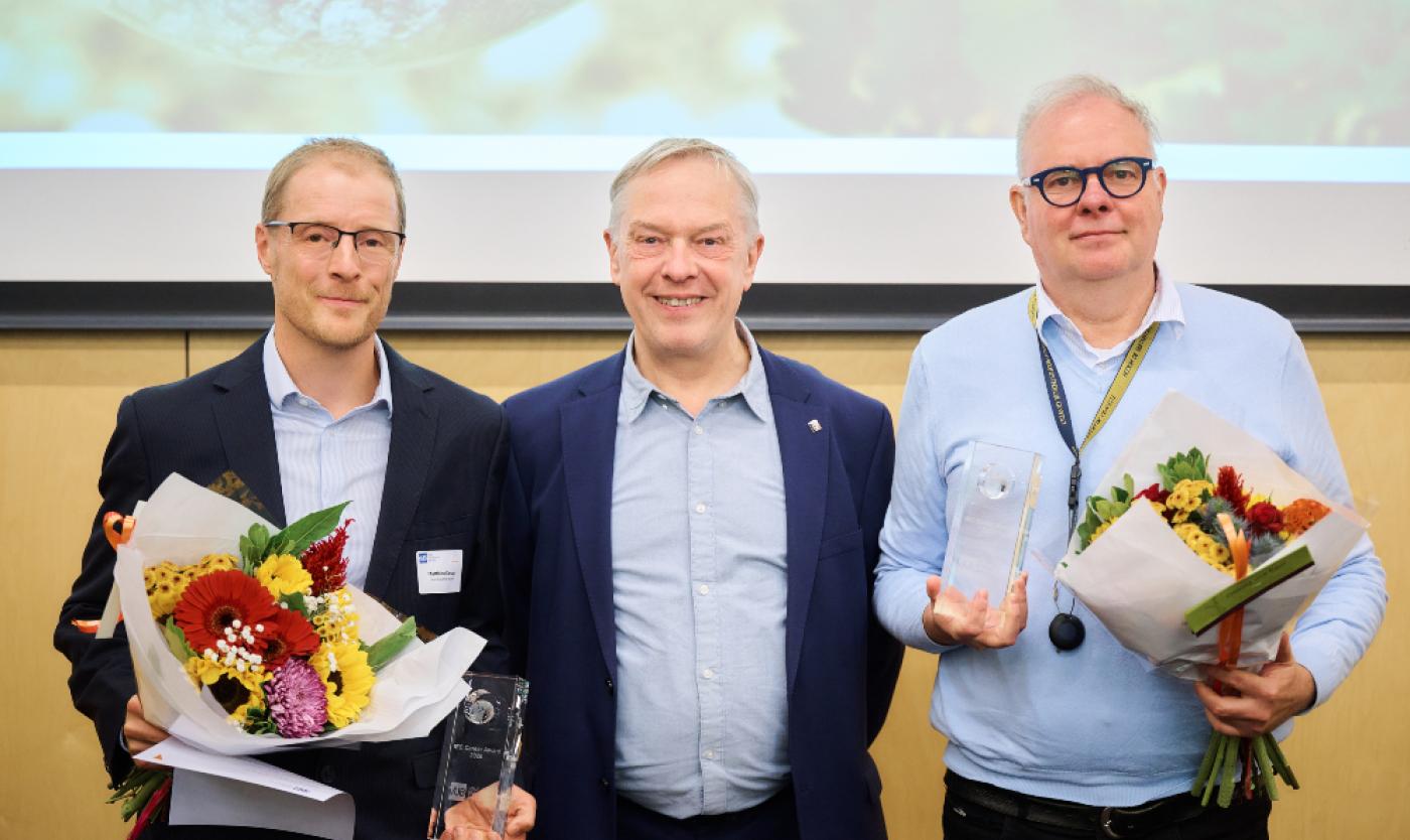 laureates with rector