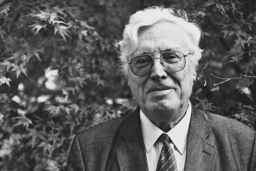 Rector Bart De Schutter zwart-wit