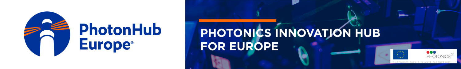 PhotonHub Europe -Photonics Innovation Hub for Europe PhotonHub Europe logo - Photonics Innovation Hub for Europe
