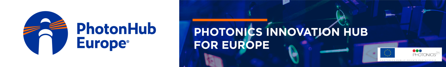 PhotonHub Europe logo - Photonics Innovation Hub for Europe