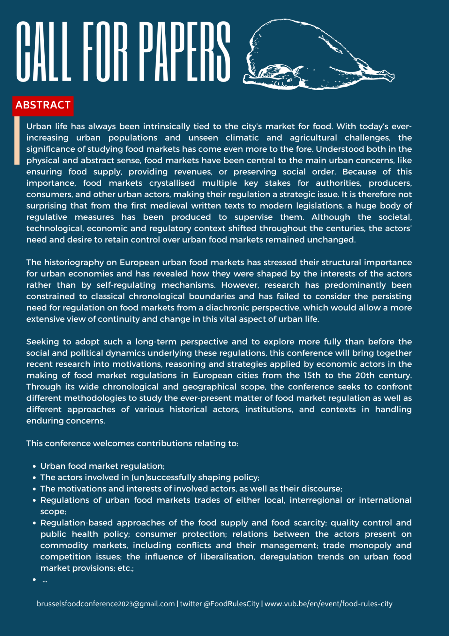Call for Papers Abstract