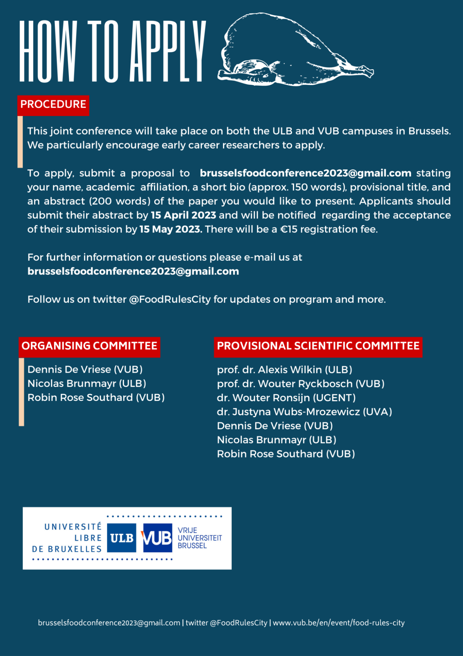 Call for papers How to Apply